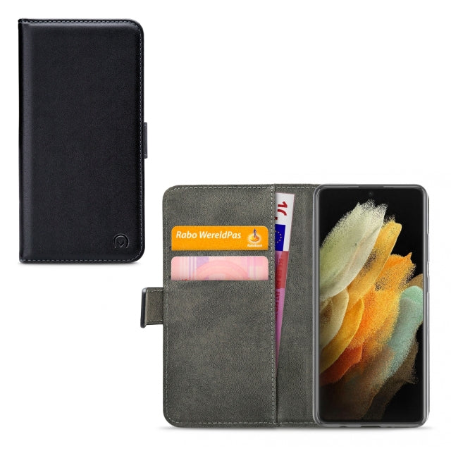 Mobilize Classic Gelly Wallet Book Case Samsung Galaxy S21 Ultra 5G Black