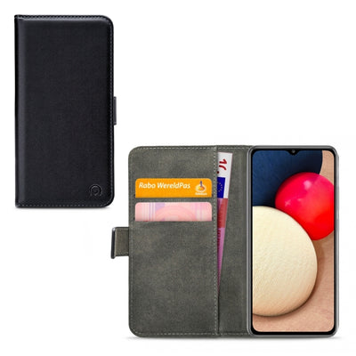 Mobilize Classic Gelly Wallet Book Case Samsung Galaxy A02S Black