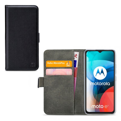 Mobilize Classic Gelly Wallet Book Case Motorola Moto E7 Black