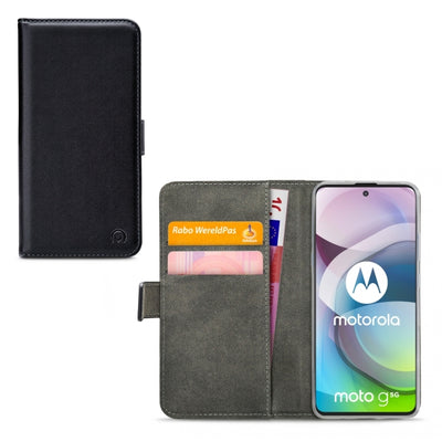 Mobilize Classic Gelly Wallet Book Case Motorola Moto G 5G Black