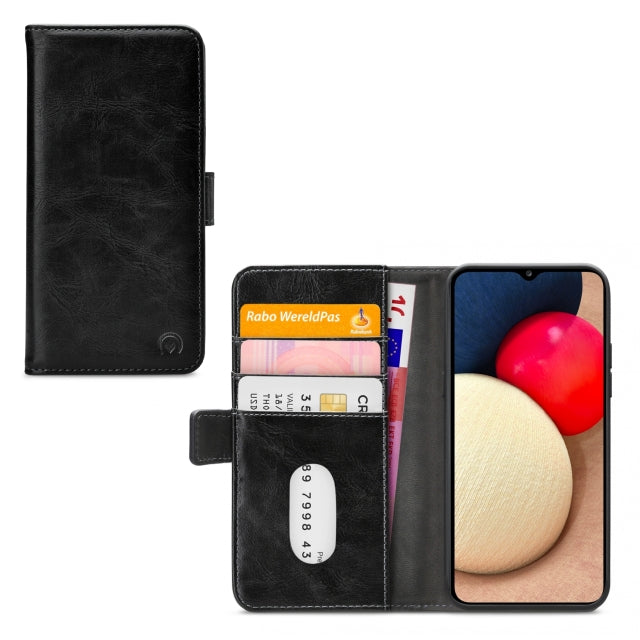 Mobilize Elite Gelly Wallet Book Case Samsung Galaxy A02S Black