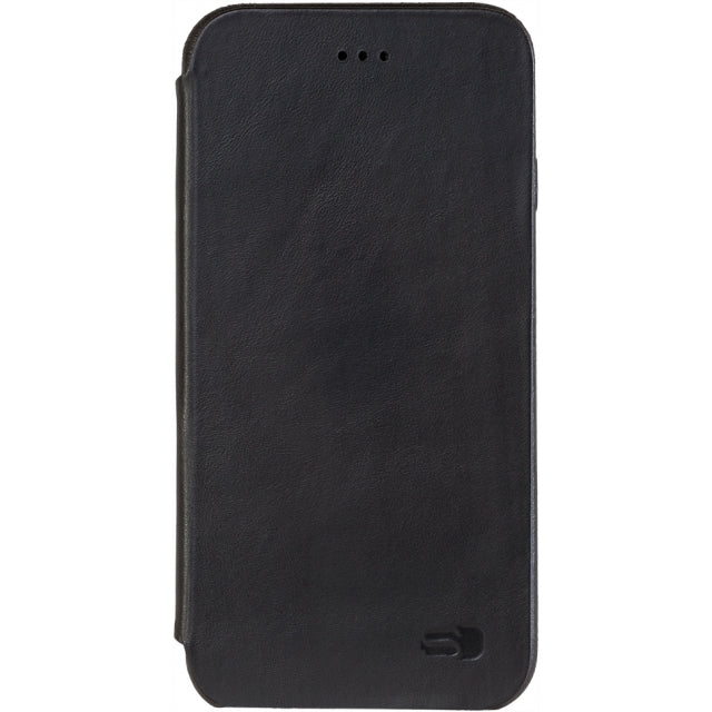 Senza Pure Skinny Leather Booklet Apple Iphone 7 Plus/8 Plus Deep Black