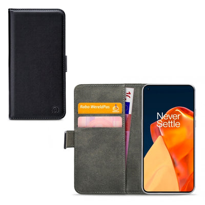 Mobilize Classic Gelly Wallet Book Case Oneplus 9 Black