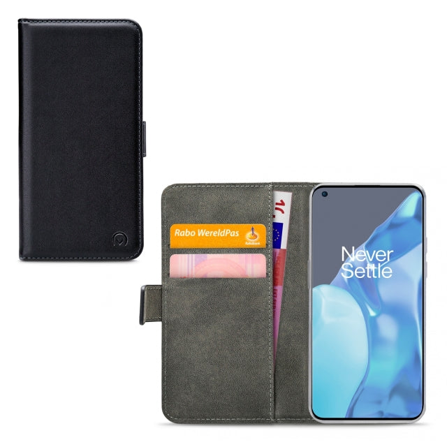 Mobilize Classic Gelly Wallet Book Case Oneplus 9 Pro Black