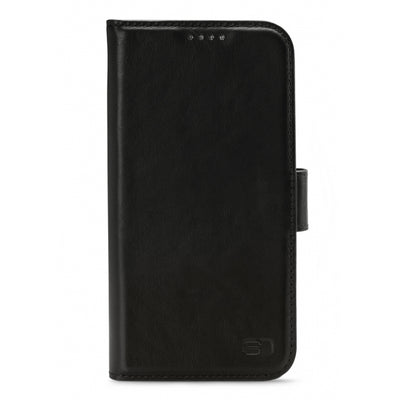 Senza Pure Leather Wallet Apple Iphone 13 Pro Deep Black