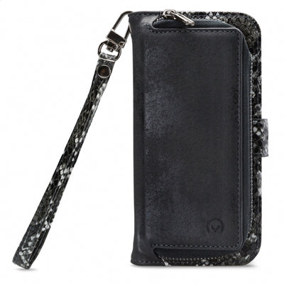 Mobilize 2In1 Magnet Zipper Case Apple Iphone 13 Pro Black/Snake