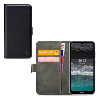 Mobilize Classic Gelly Wallet Book Case Nokia C21 Plus Black