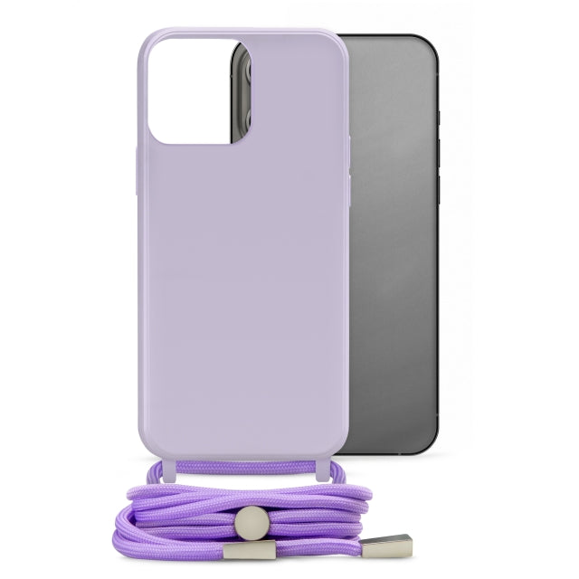Mobilize Lanyard Gelly Case For Apple Iphone 13 Pro Pastel Purple