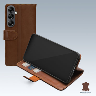 Mobilize Leather Wallet Samsung Galaxy A14 4G/5G Brown