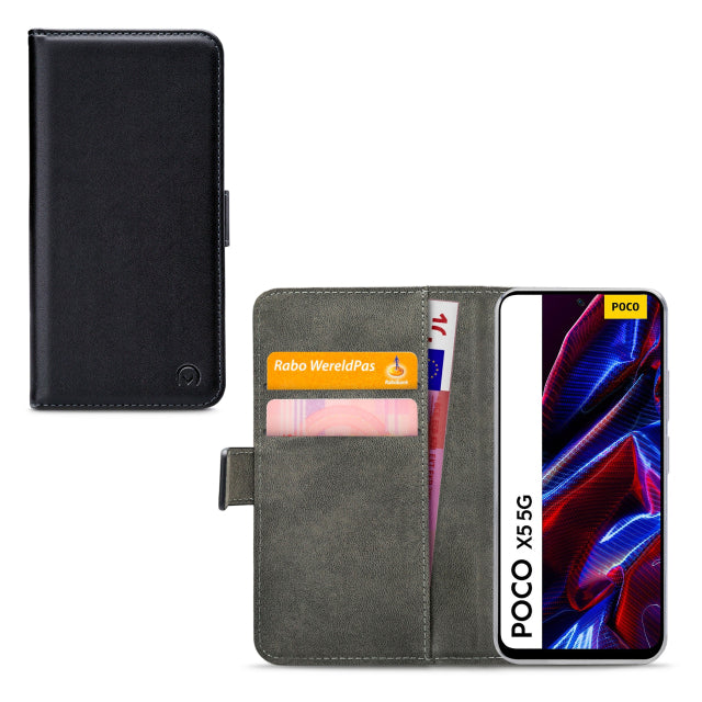 Mobilize Classic Gelly Wallet Book Case Xiaomi Poco X5 5G Black