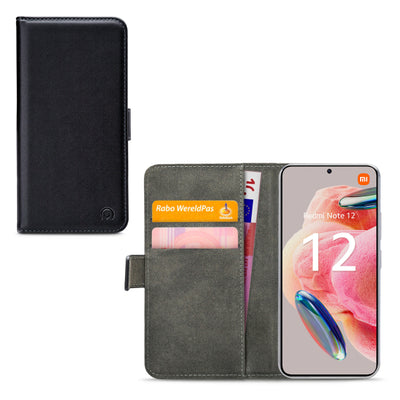 Mobilize Classic Gelly Wallet Book Case Xiaomi Redmi Note 12 4G Black