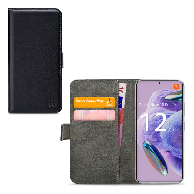 Mobilize Classic Gelly Wallet Book Case Xiaomi Redmi Note 12 Pro+ 5G Black