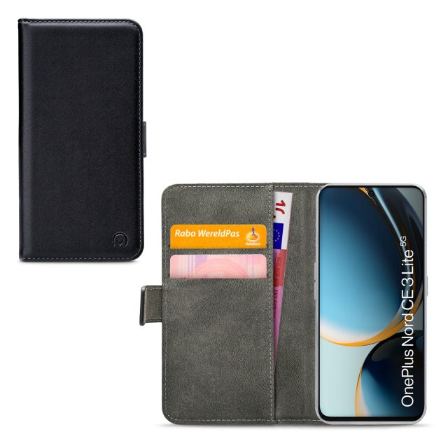 Mobilize Classic Gelly Wallet Book Case Oneplus Nord Ce 3 Lite 5G Black