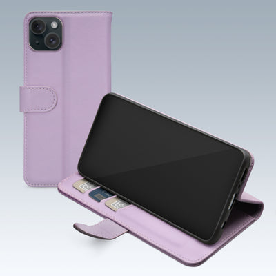 Mobilize Premium Gelly Wallet Book Case Apple Iphone 15 Plus Purple