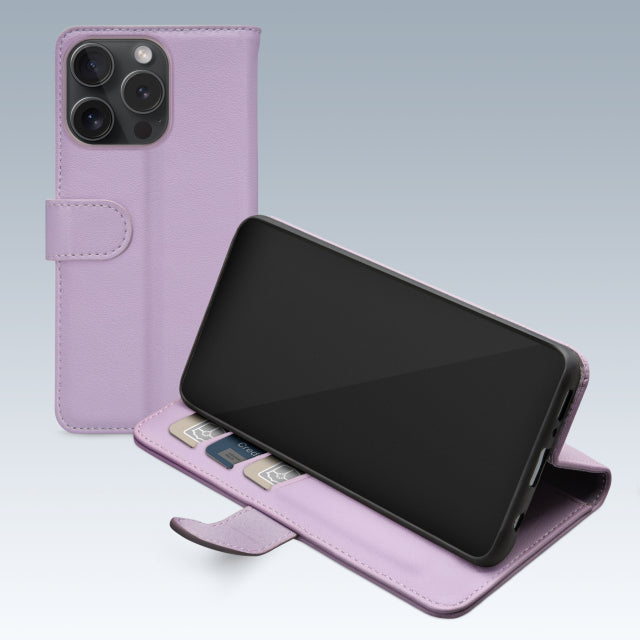 Mobilize Premium Gelly Wallet Book Case Apple Iphone 15 Pro Purple