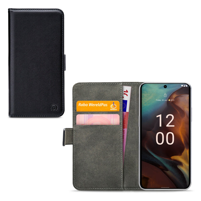 Mobilize Classic Gelly Wallet Book Case Nokia Xr21 Black