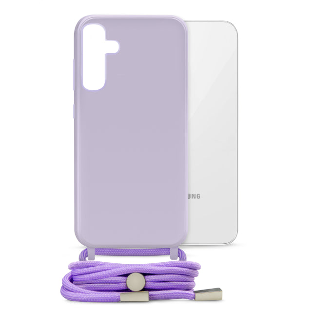 Mobilize Lanyard Gelly Case For Samsung Galaxy S23 Fe 5G Pastel Purple