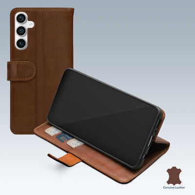 Mobilize Leather Wallet Samsung Galaxy S23 Fe 5G Brown