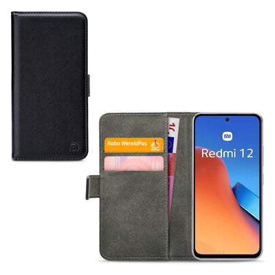 Mobilize Classic Gelly Wallet Book Case Xiaomi Redmi 12 Black