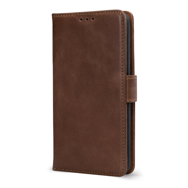 Mobilize Leather Wallet Samsung Galaxy S24 5G Brown