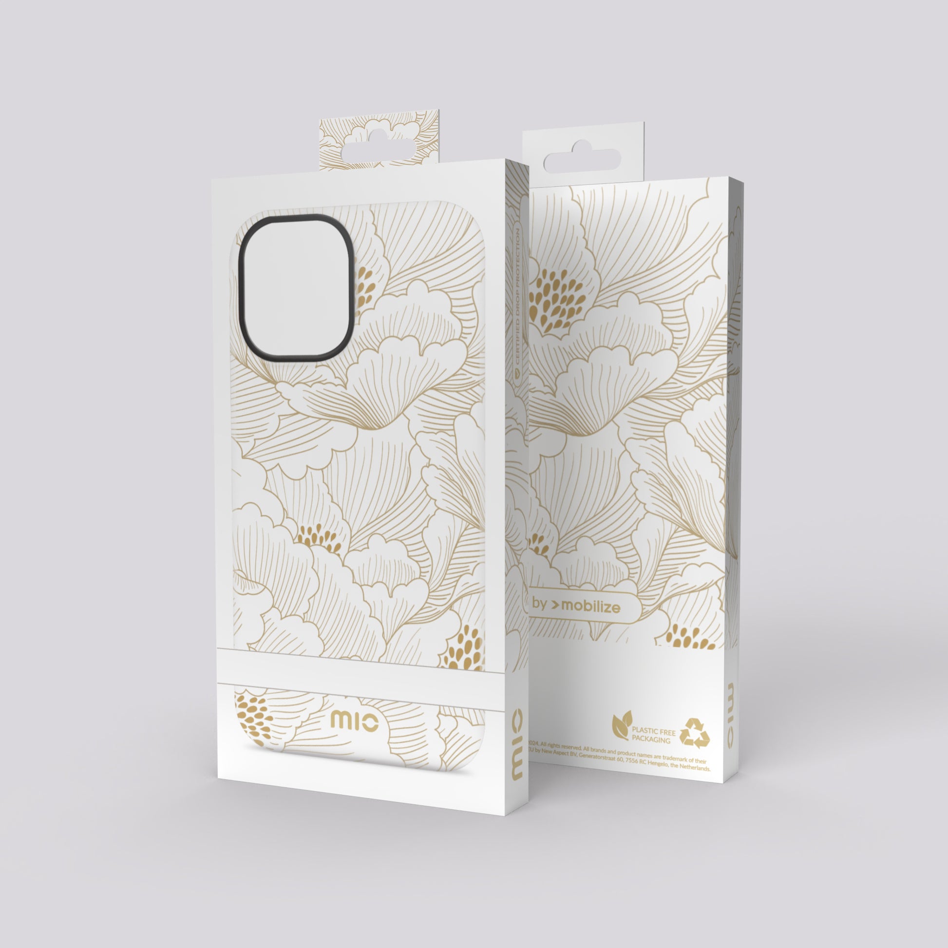 Mio By Mobilize Mio White Roses Magsafe Compatible For Samsung A34 5G