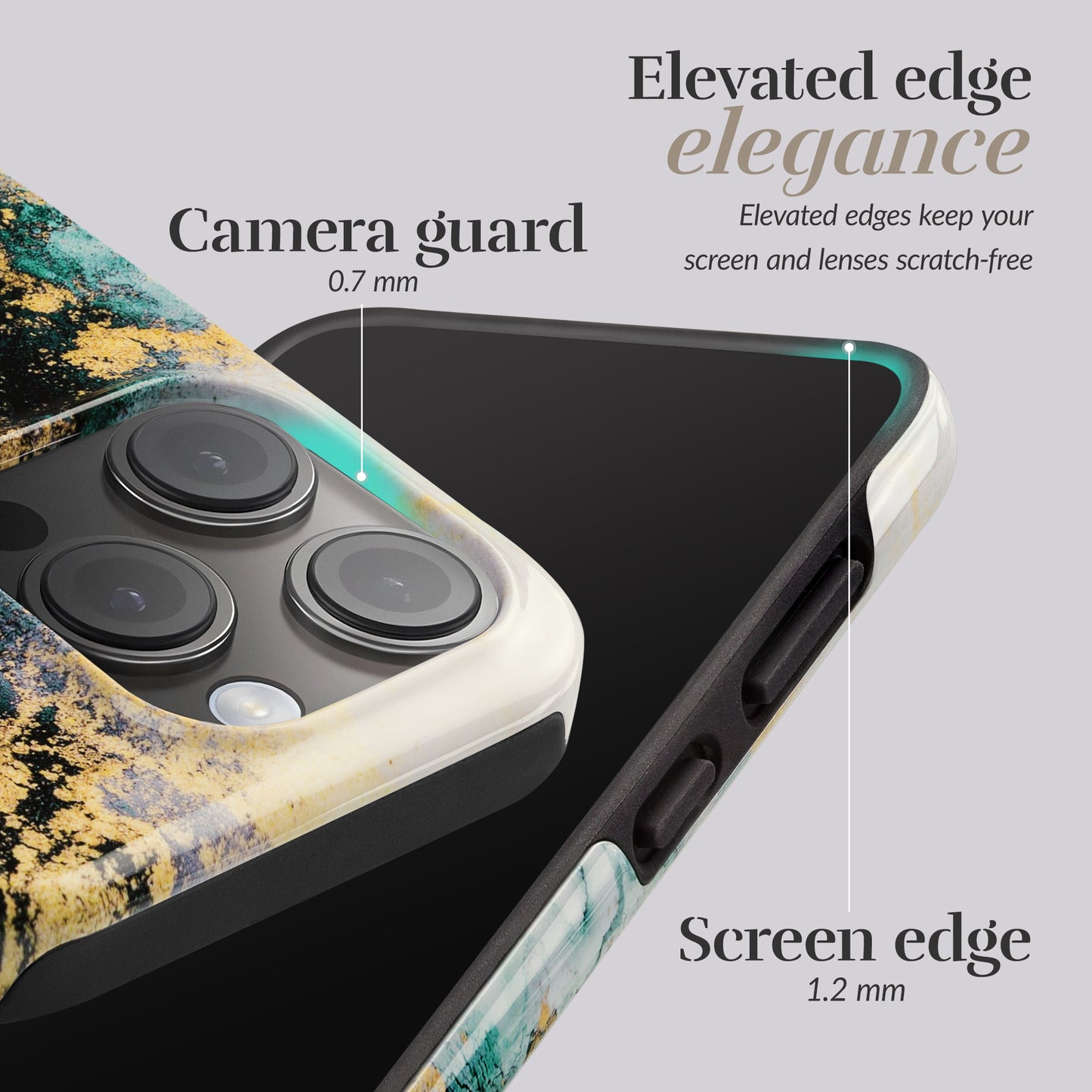 Mio By Mobilize Mio Green Marble Magsafe Compatible For Iphone 13/14/15