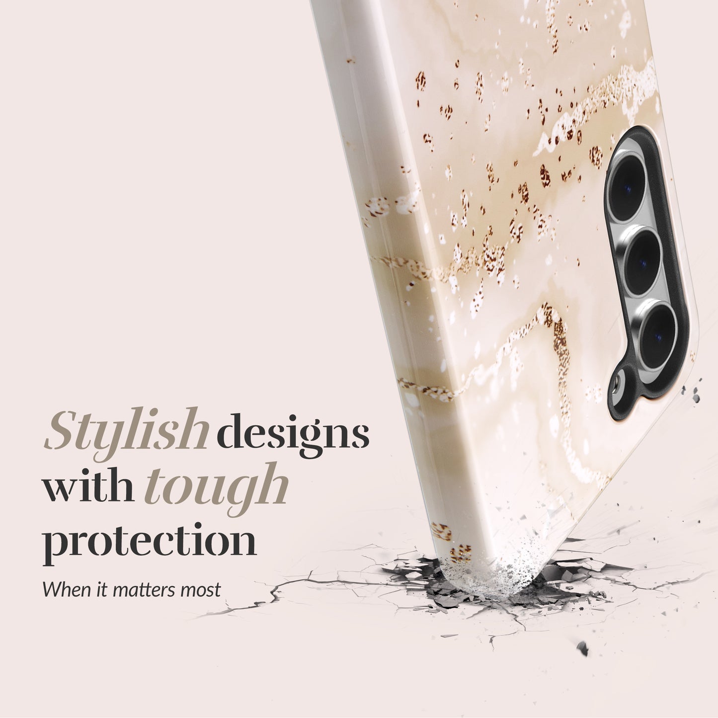 Mio By Mobilize Mio Gold Marble Magsafe Compatible For Samsung S24+ 5G