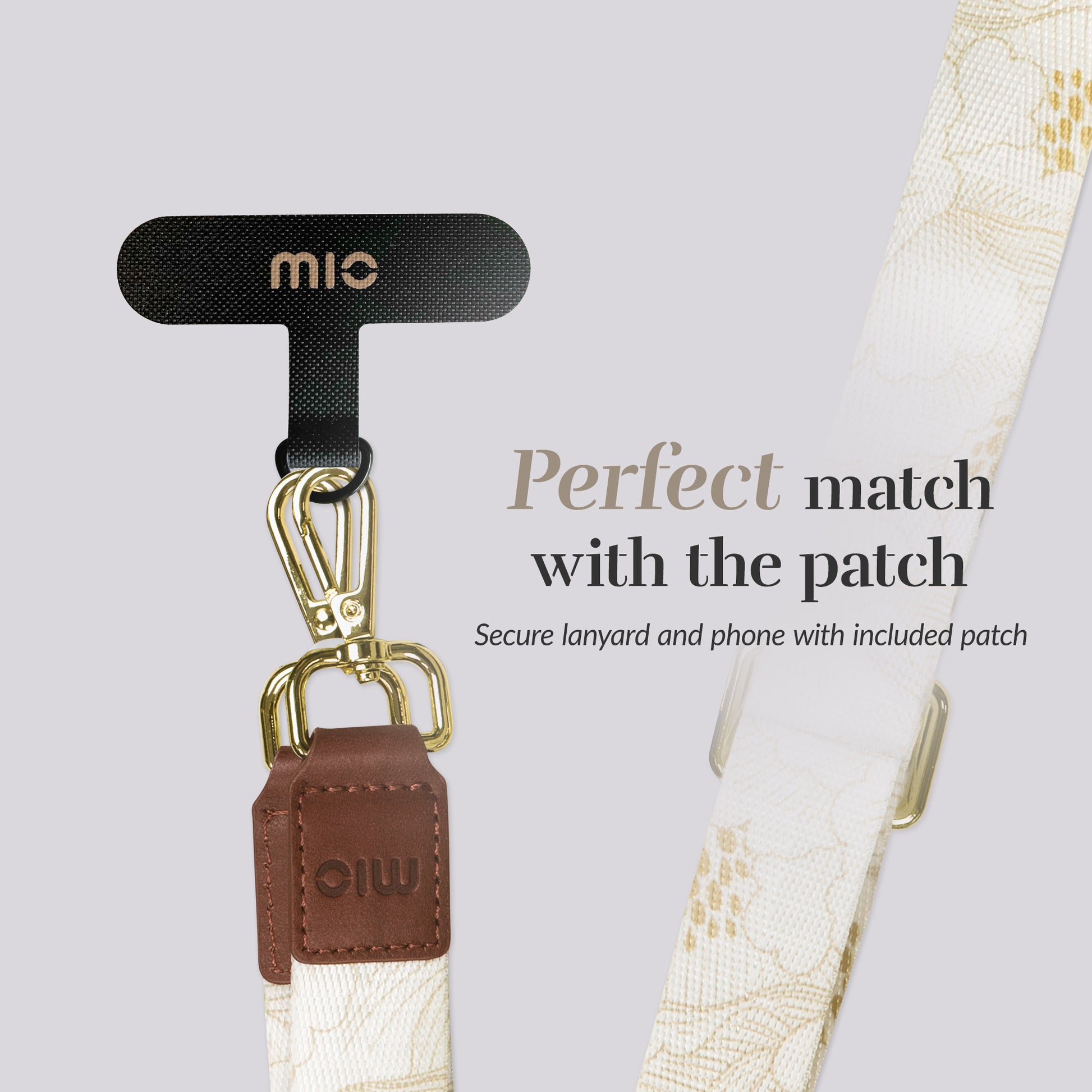 Mio By Mobilize Mio Lanyard White Roses