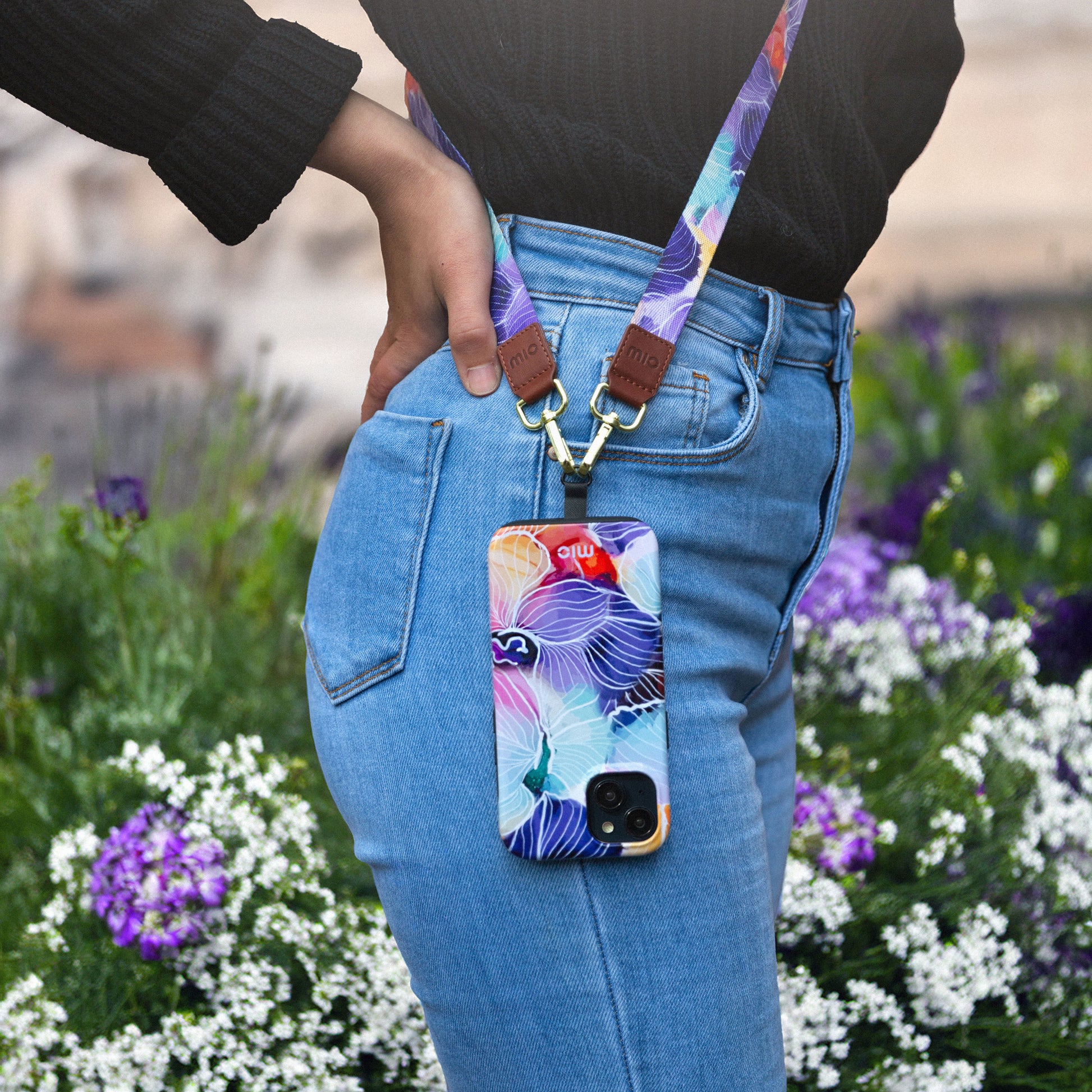 Mio By Mobilize Mio Lanyard Flowers