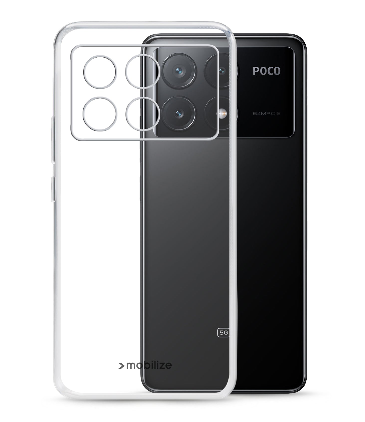 Mobilize Gelly Case Xiaomi Poco X6 Pro 5G Clear