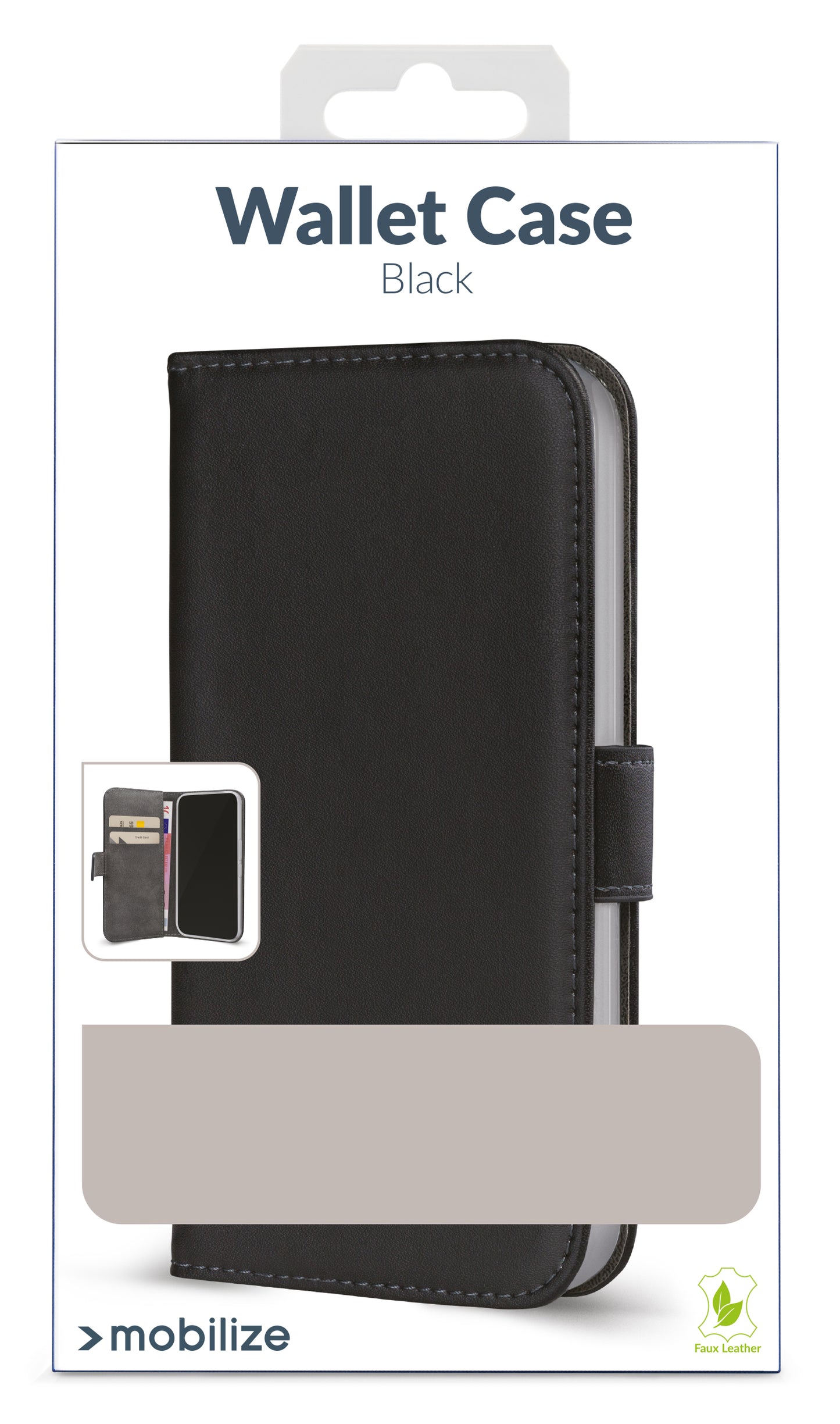 Mobilize Classic Gelly Wallet Book Case Nothing Phone (2A) Black