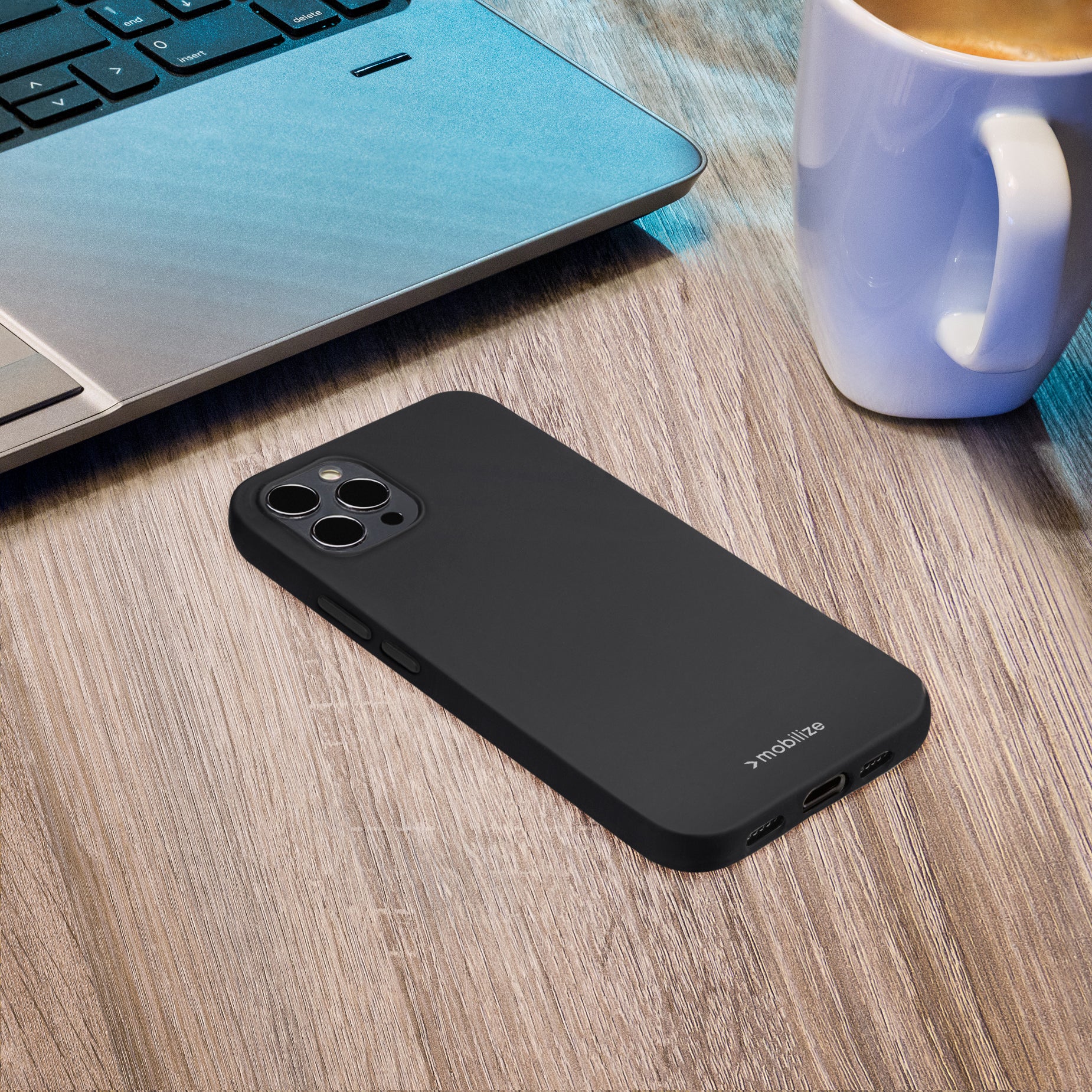 Mobilize Rubber Gelly Case Xiaomi Redmi A3/A3X Matt Black