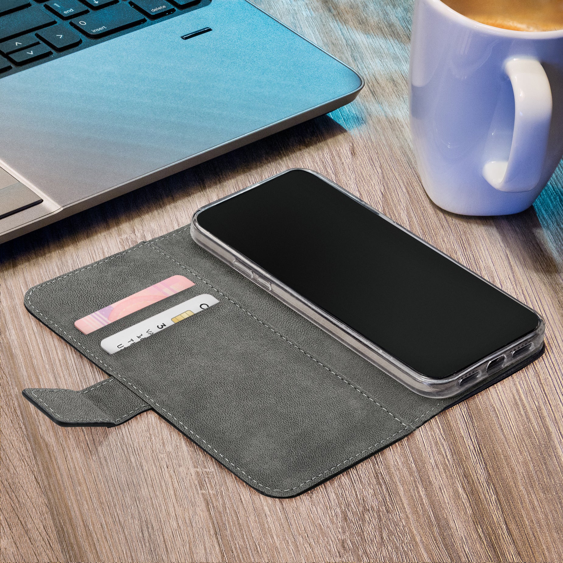 Mobilize Classic Gelly Wallet Book Case Xiaomi Redmi A3/A3X Black