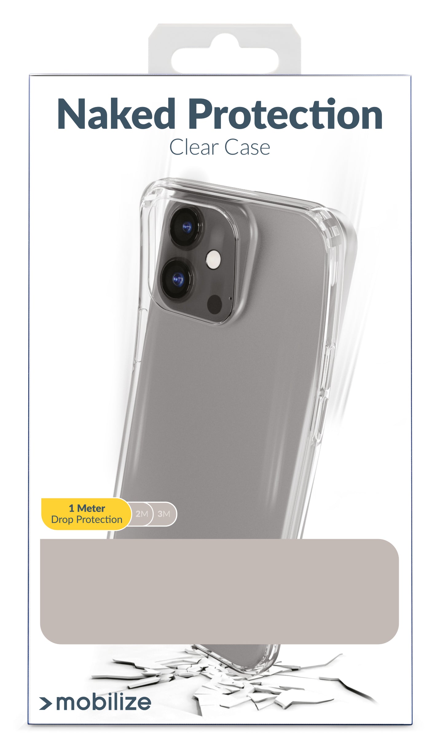 Mobilize Naked Protection Case Google Pixel 8A Clear