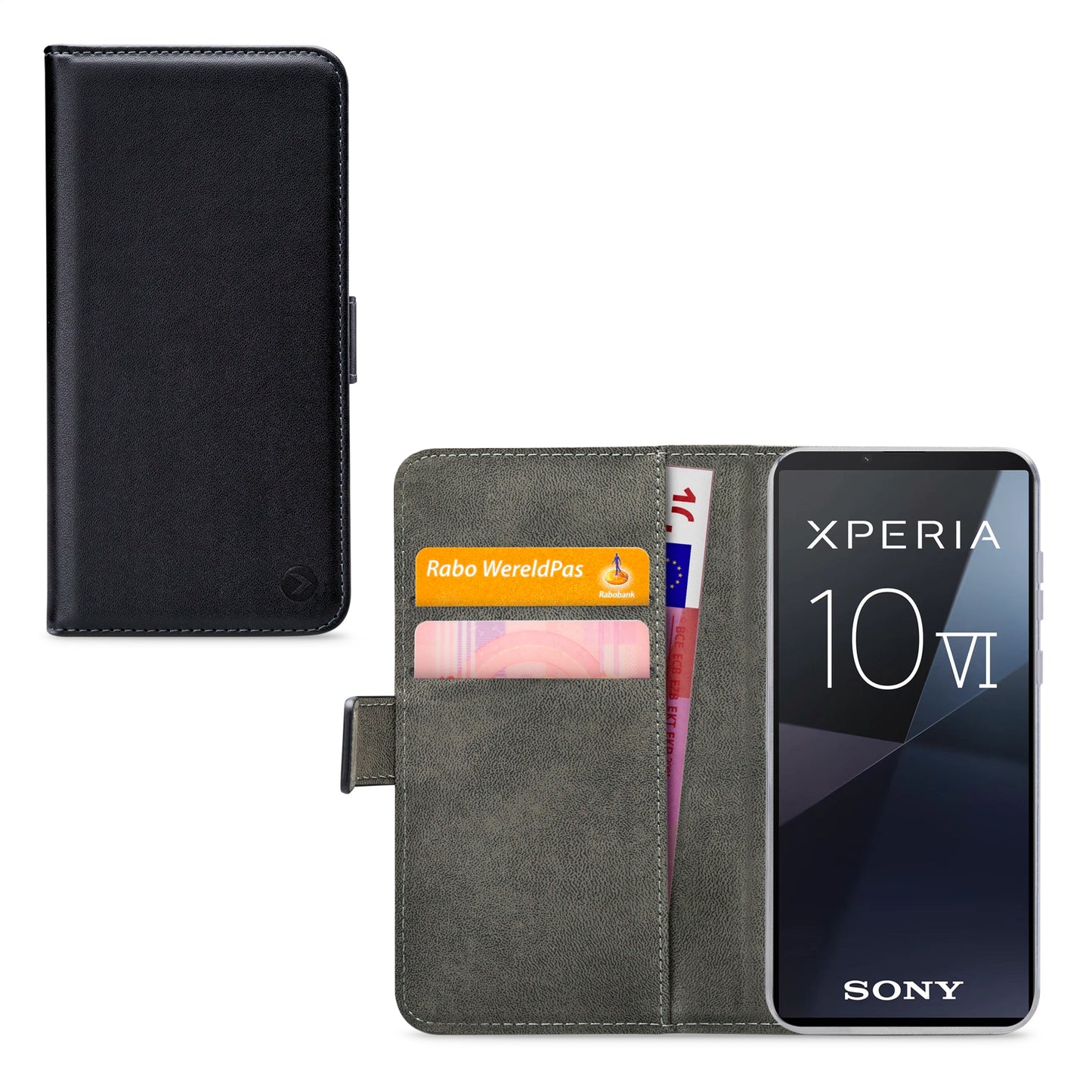 Mobilize Classic Gelly Wallet Book Case Sony Xperia 10 Vi Black