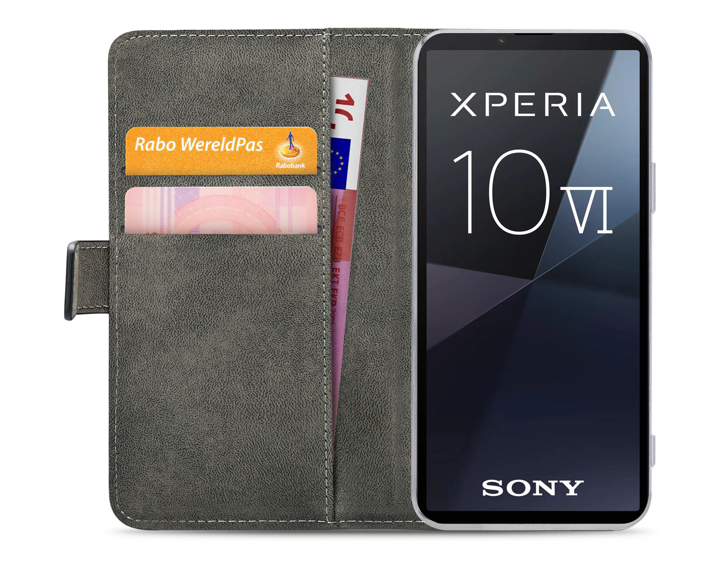 Mobilize Classic Gelly Wallet Book Case Sony Xperia 10 Vi Black