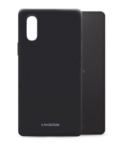 Mobilize Rubber Gelly Case Sony Xperia 10 Vi Matt Black