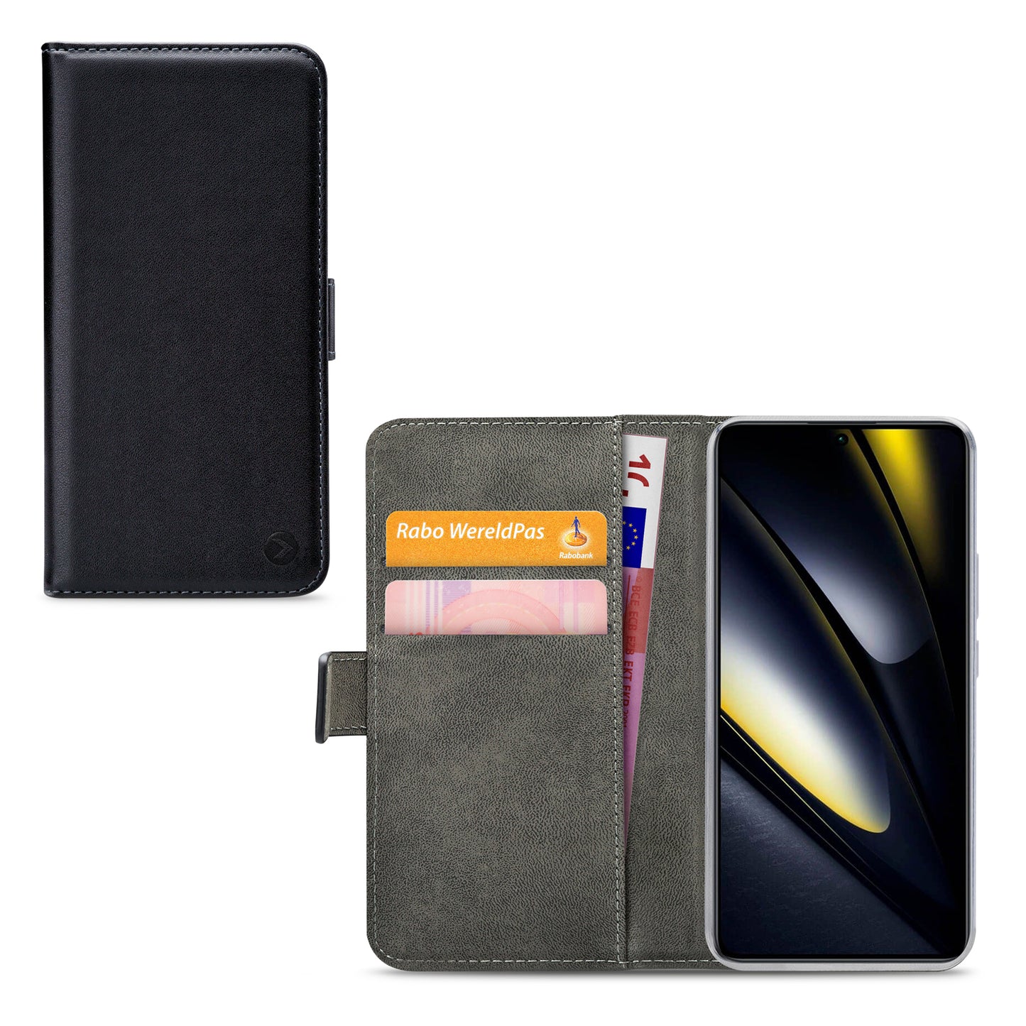 Mobilize Classic Gelly Wallet Book Case Xiaomi Poco F6 Black