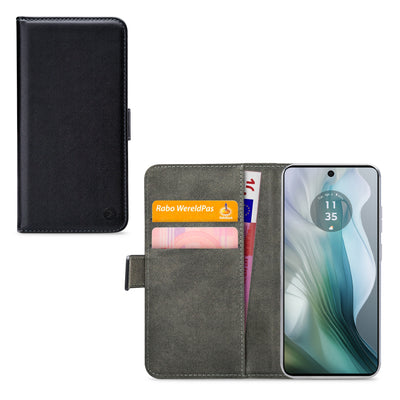 Mobilize Classic Gelly Wallet Book Case Motorola Moto E14 4G Black