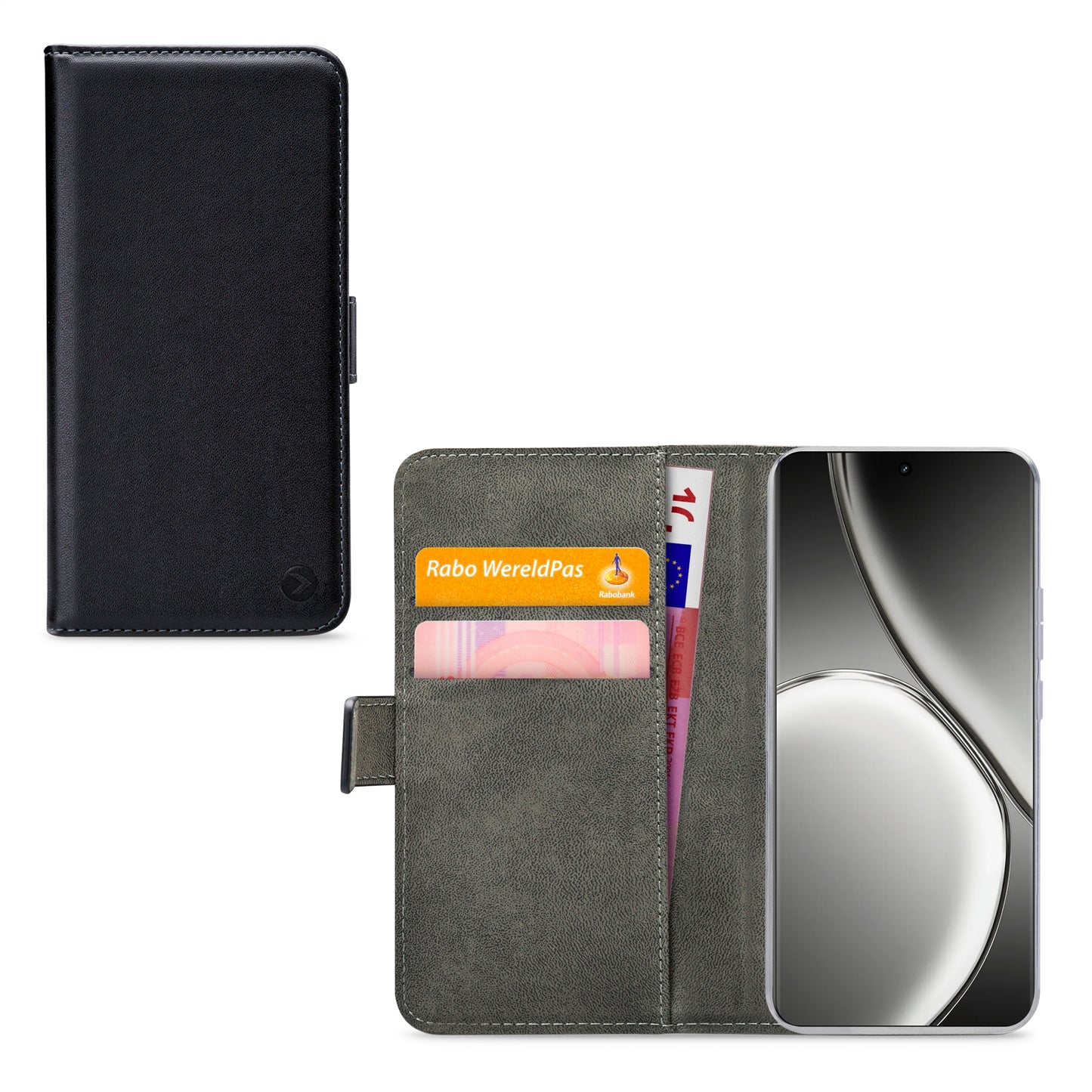 Mobilize Classic Gelly Wallet Book Case Realme Gt 6/Gt 6T Black