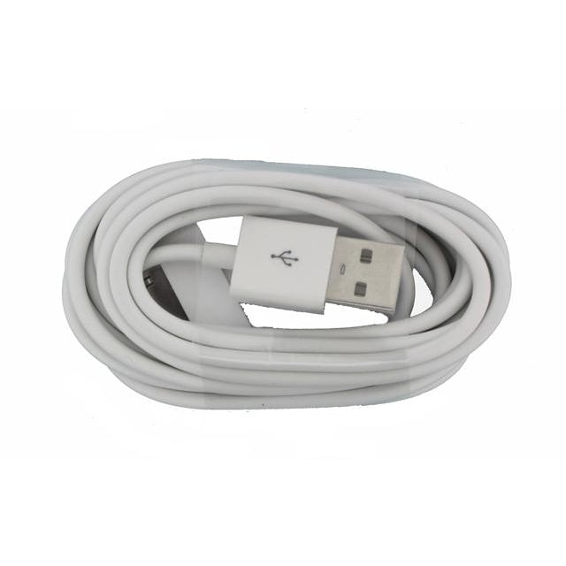 Xccess Data Cable Apple Iphone 3G(S)/4/Ipad 2 3M. White Bulk