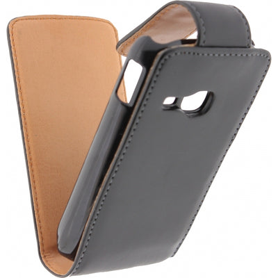 Xccess Flip Case Samsung Galaxy Young S6310 Black