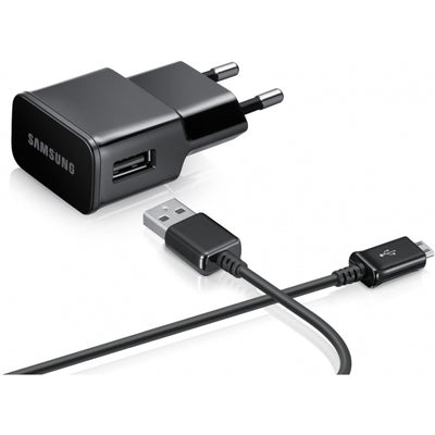 Samsung Eta-U90Ebeg Samsung Travel Charger Micro Usb 2.0A Black Bulk