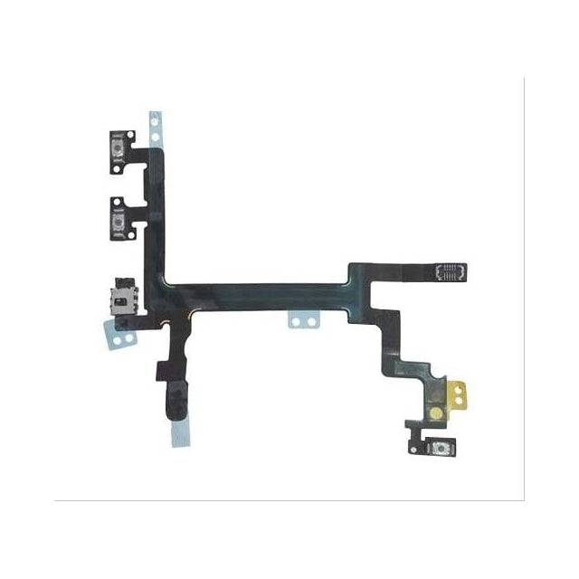 Quality Parts Replacement Power Button Flex Cable For Apple Iphone 5S Oem