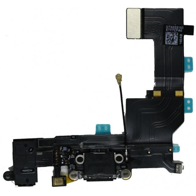 Quality Parts Replacement Charge/Data Connector Incl. Flex Cable For Apple Iphone 5S White Oem