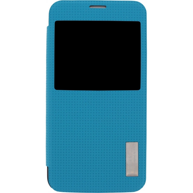 Rock Elegant Side Flip Case Samsung Galaxy S5/S5 Plus/S5 Neo Blue