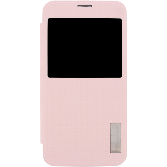 Rock Elegant Side Flip Case Samsung Galaxy S5/S5 Plus/S5 Neo Rose Red