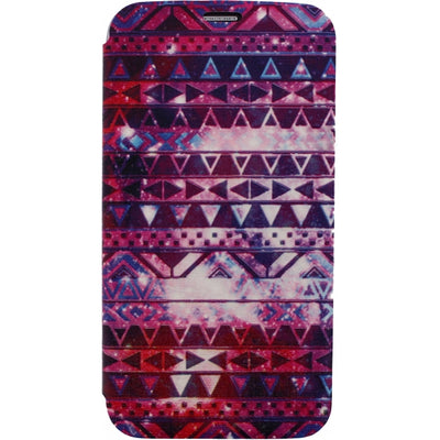 Xccess Book Stand Case Samsung Galaxy S5/S5 Plus/S5 Neo Aztec Purple