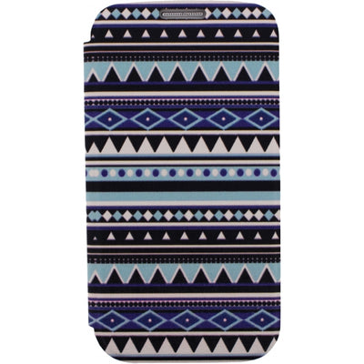 Xccess Book Stand Case Samsung Galaxy S4 I9500/I9505 Aztec Blue