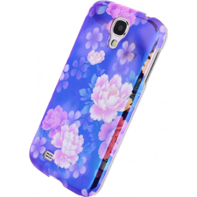 Xccess Oil Cover Samsung Galaxy S4 I9500/I9505 Purple Flower